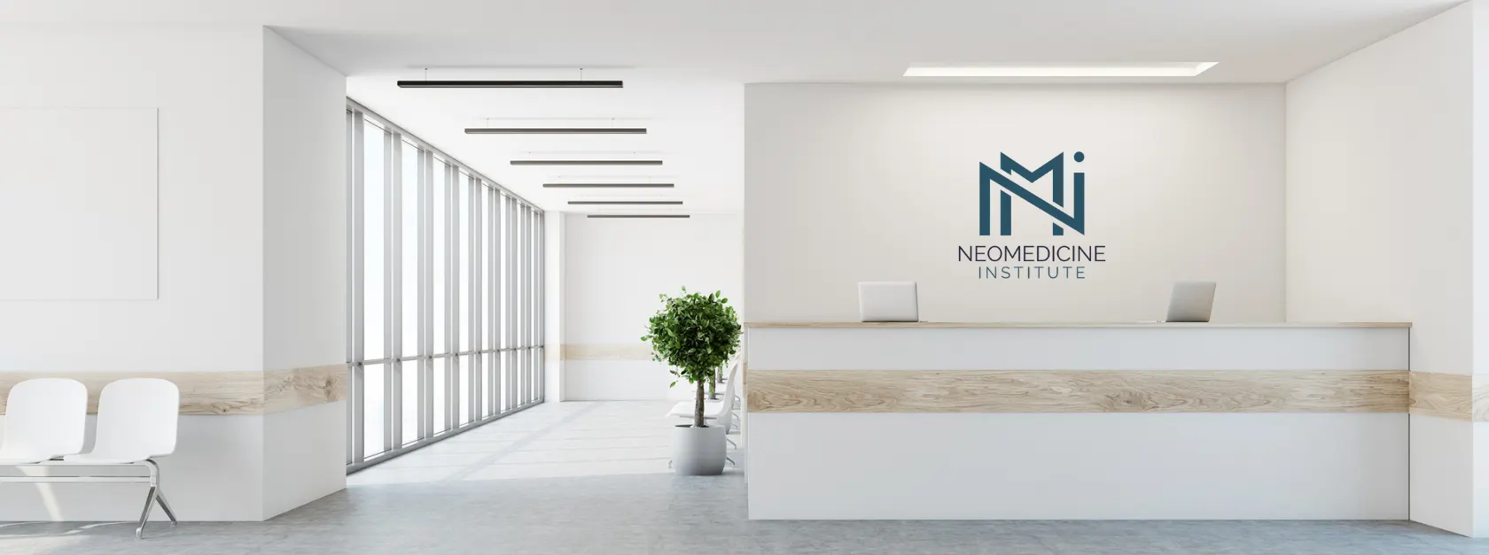 Neomedicine Institute reception area in Miami
